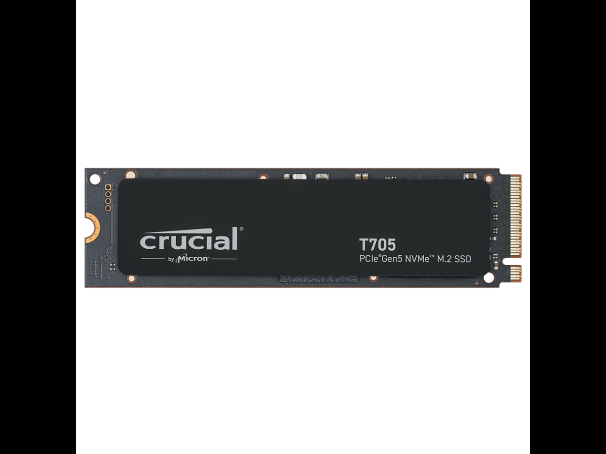 Picture of Crucial CT2000T705SSD3 T705 2TB PCIe Gen5 NVMe M.2 Internal Solid State Drive - Up to 14&#44;500 MBs