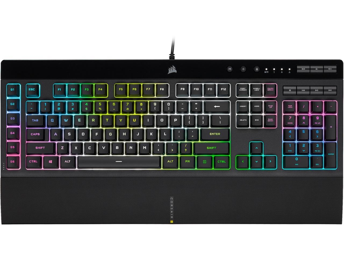 Picture of Corsair CH-9226715-NA K55 RGB PRO XT Gaming Keyboard