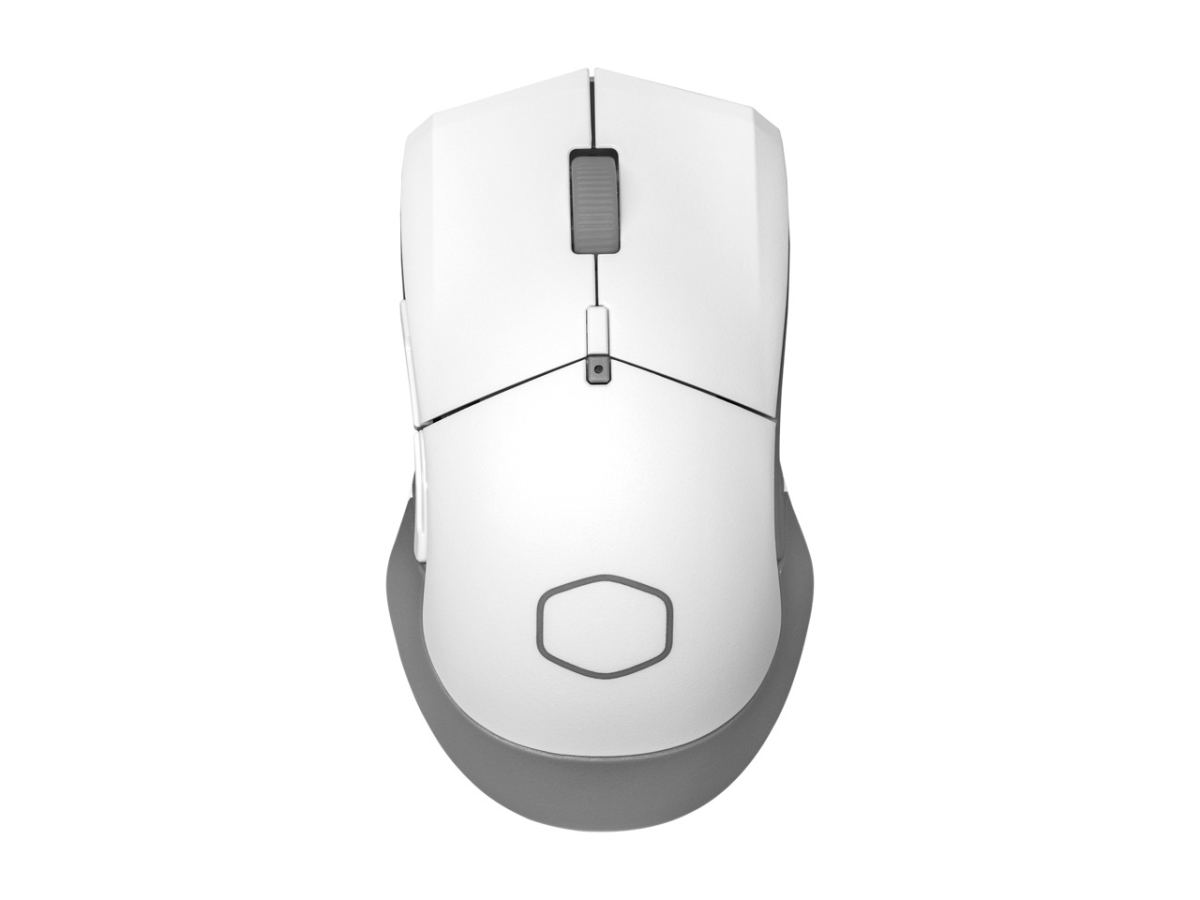 Picture of Cooler Master MM-311-WWOW1 MM311 White Gaming Mouse with Adjustable 10000 DPI&#44; 2.4 GHz Wireless&#44; PTFE Feet & MasterPlus Software
