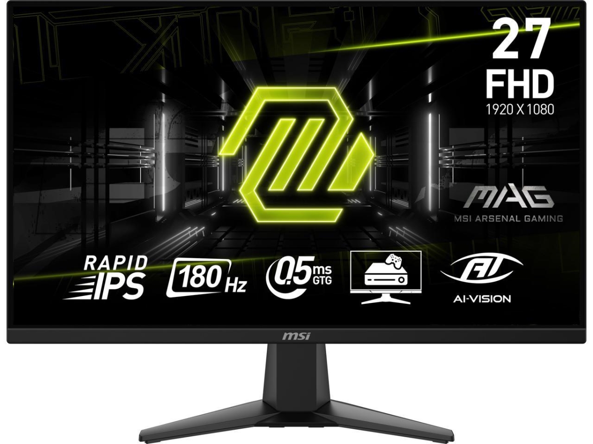 Picture of MSI MAG 275F 27 in. 180 Hz 1920 x 1080 Rapid IPS FHD Gaming Monitor