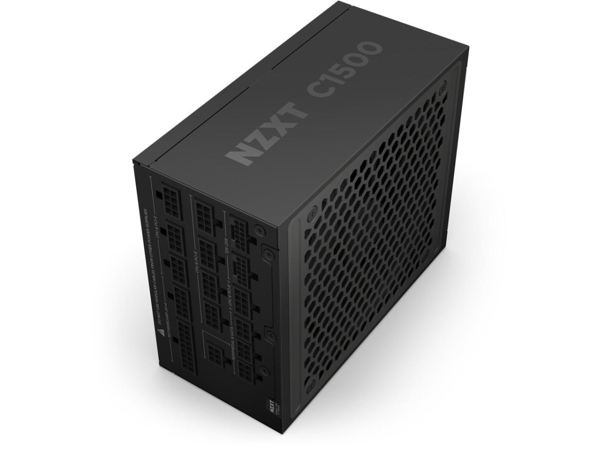Picture of NZXT PA-5P1BB-US 1500W Platinum ATX 3.1 Fully Modular Low-Noise PC Gaming Power Supply&#44; Black