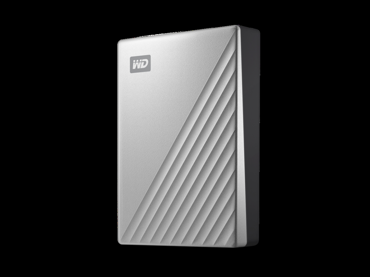 WDBGKC0060BSL-WESN 6 TB My Passport Ultra USB-C Portable Storage External Hard Drive for Mac, Silver