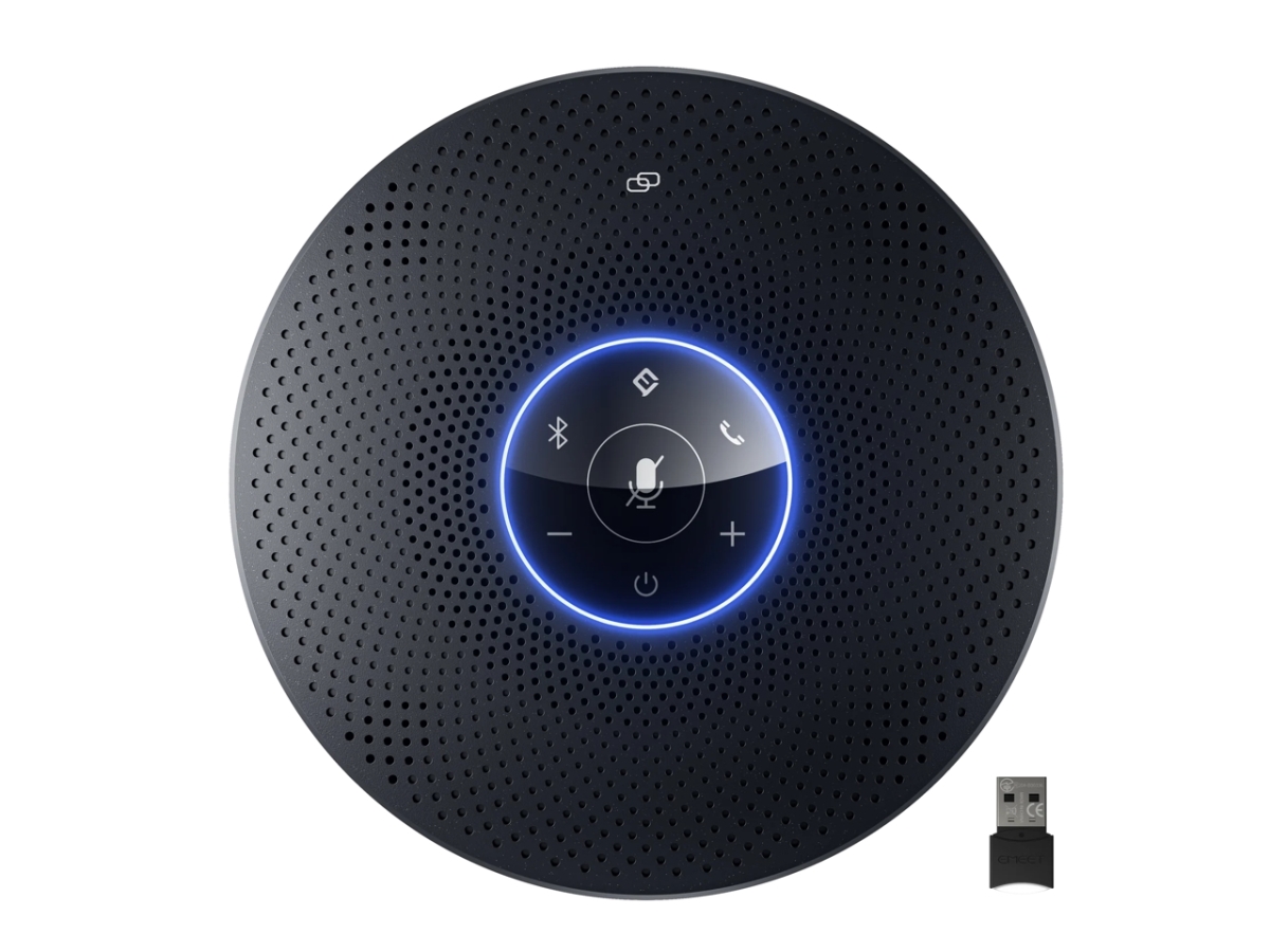 EMM2BM-LD Office Core M2 Max Dual Way Audio Quality Max Professional Speakerphone - Black