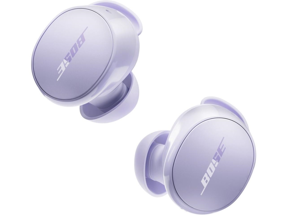 888507-0300 QuietComfort Wireless Noise Cancelling Earbuds - Chilled Lilac -  Bose