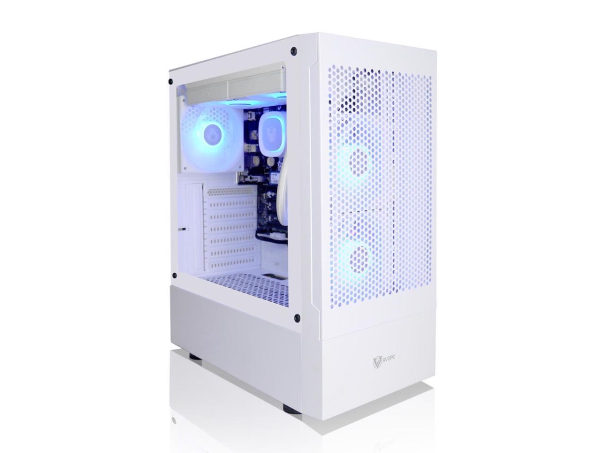 Picture of AVGPC AV-MAX-8700G-W 240 mm AMD Ryzen 7 8700G 8-Core AM5 CPU AMD Radeon 780M Graphics 16GB MHz DDR5 1TB M.2 NVMe SSD Windows 11 Home Max Gaming PC