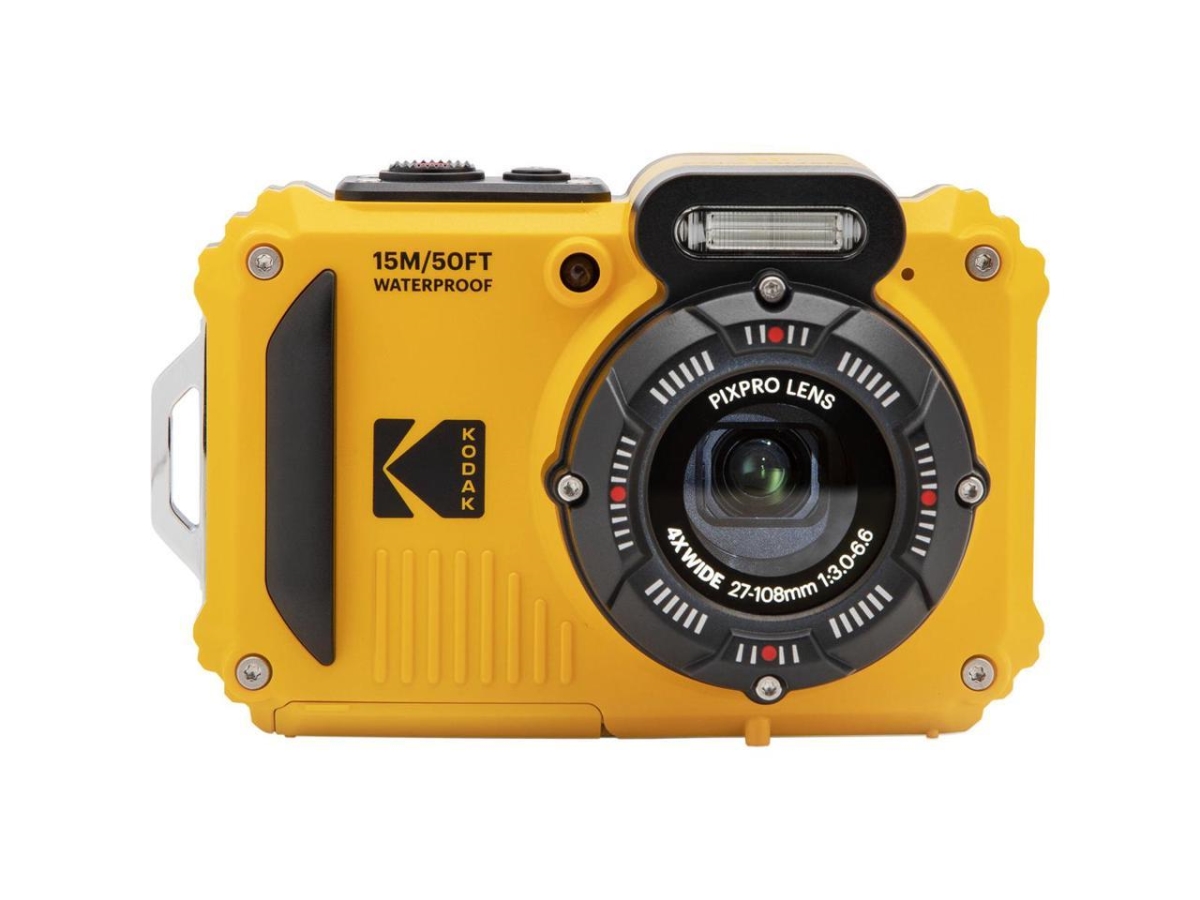 Picture of Kodak WPZ2-YL 2.7 in. LCD Rugged Waterproof Shockproof Dustproof Wi-Fi Digital Camera with 16MP 4X Optical Zoom 1080P Full HD Video Vlogging&#44; Yellow