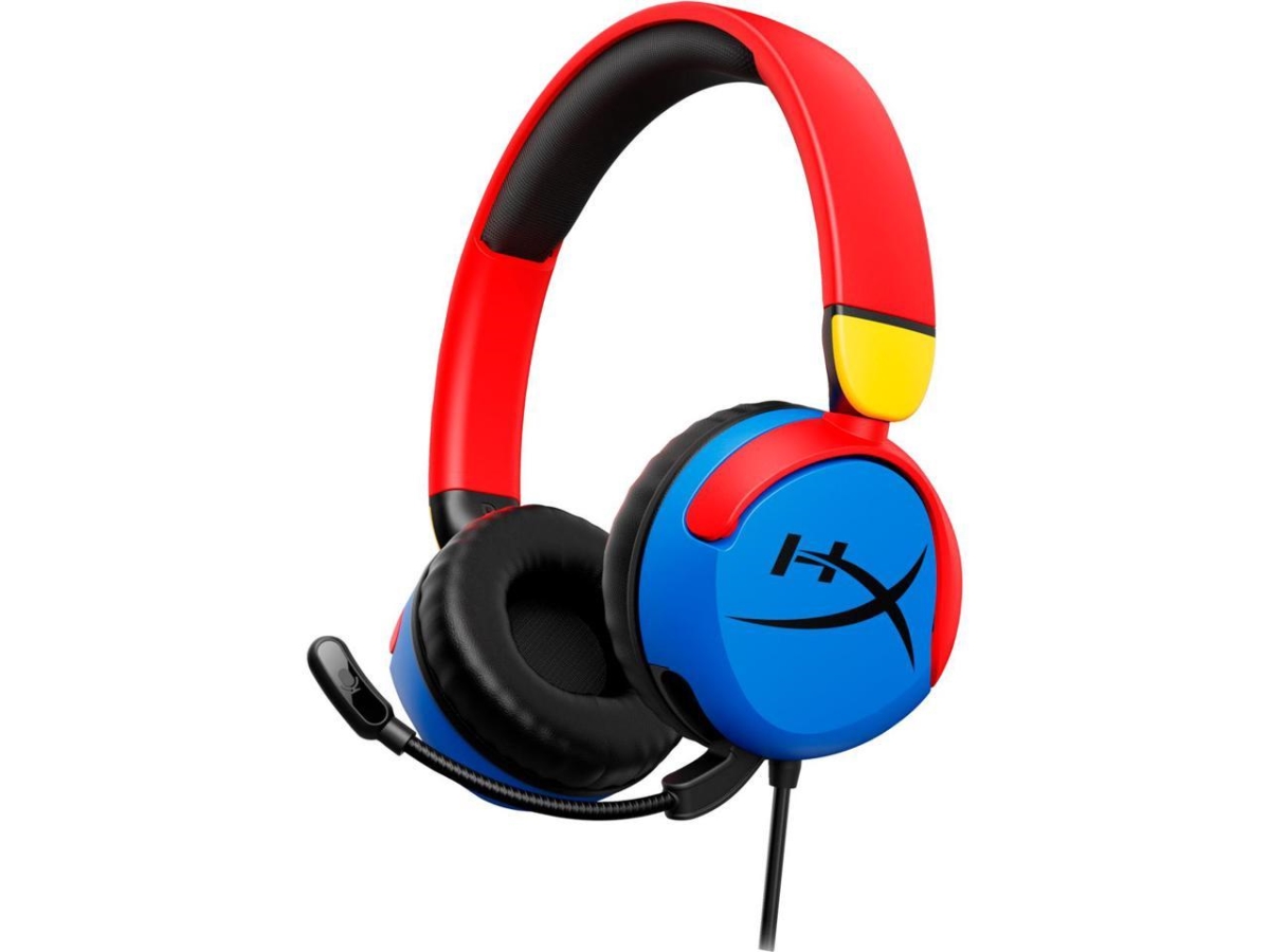 Picture of HyperX 7G8F3AA Cloud Mini Wired On Ear Headset - Multi Color