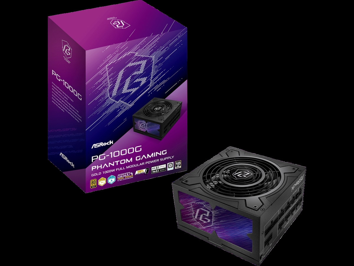 Picture of ASRock PG-1000G ASRock Phantom Gaming Series Power Supply