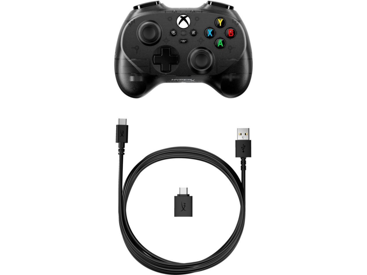 Picture of HyperX 8B1S0AA Clutch Tanto Xbox Mini Wired Gaming Controller for Xbox Series XS Licensed Compact Full Featured Wired&#44; Black