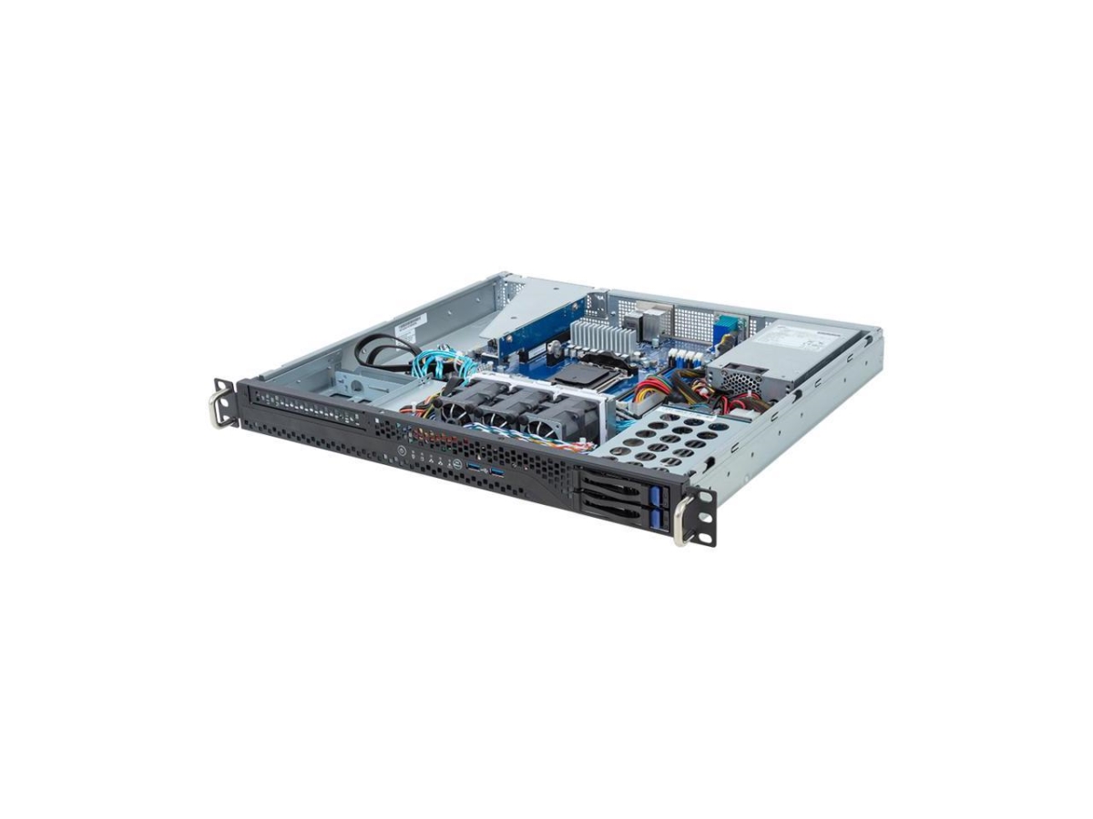 Picture of Gigabyte R113-C10-AA01 Rack Server - AMD EPYC 4004 & Ryzen 9000 & Ryzen 7000 - 1U UP 4-Bay SATA 350W
