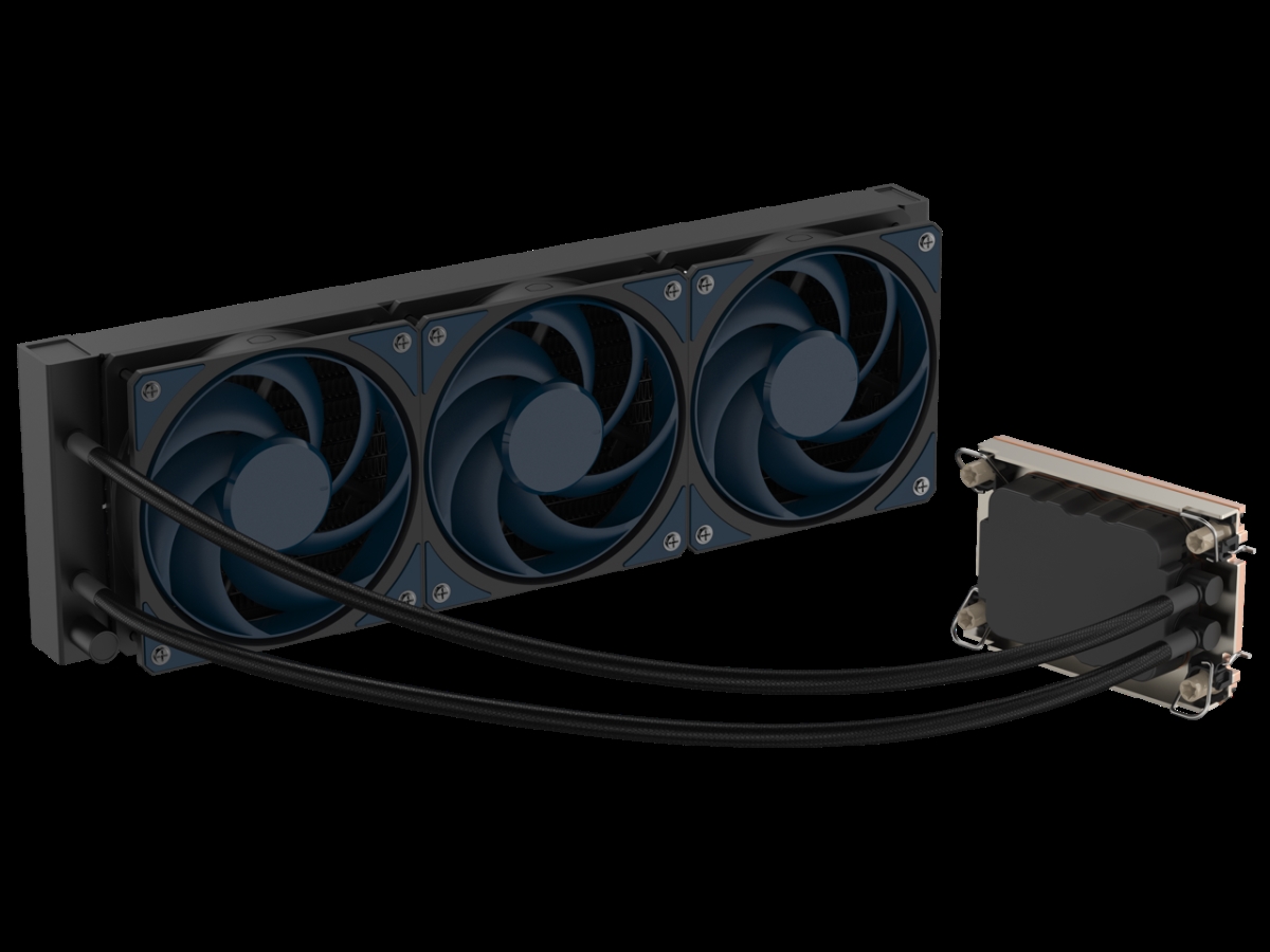 Picture of Cooler Master MLO-D36M-A24PK-R1 PL360 SPR&#44; Intel Xeon Platinum Edition Close-Loop AIO Liquid Cooler&#44; Double Impeller Pump