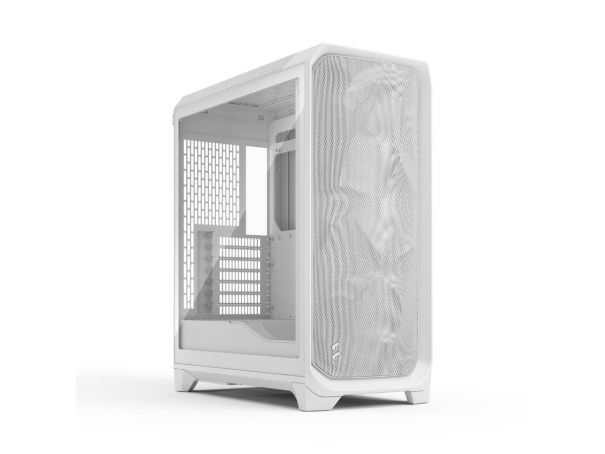 Picture of Fractal Design FD-C-MES3A-04 Massify 3 Tax Matx Mid Tower PC Case - White Chassis & Clear Tg Side Panel