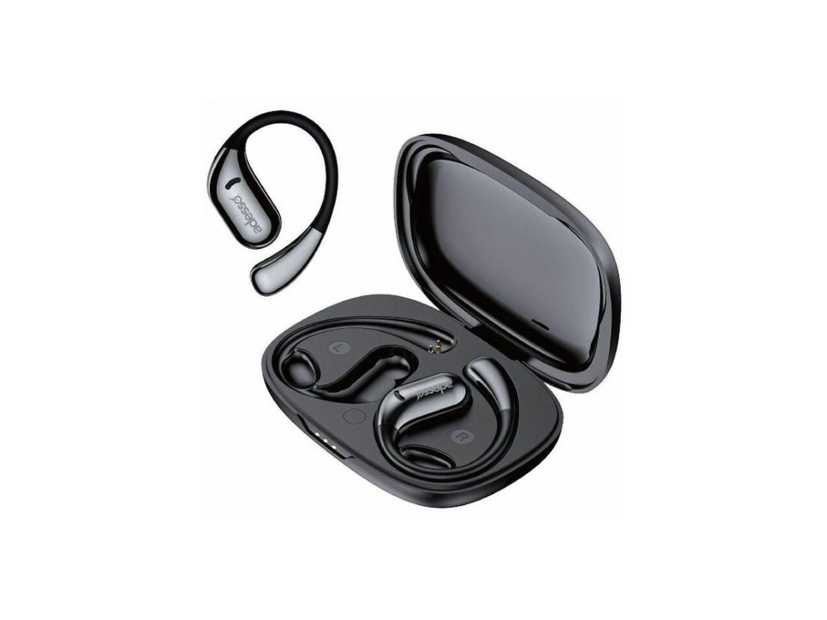 XTREAM T5 X-Stream T5 Open-Ear Bluetooth Water Resistant Earbuds - Black