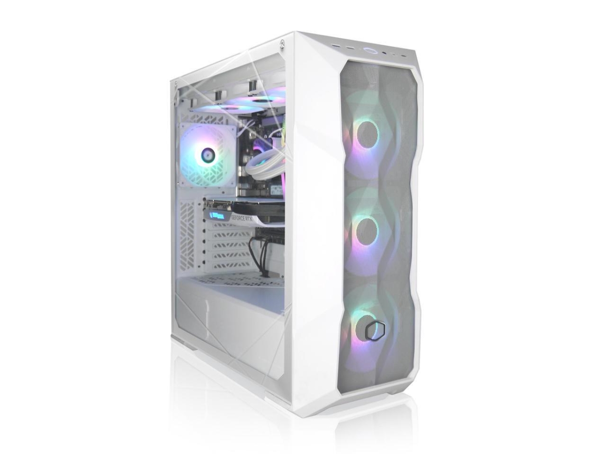 Picture of Avgpc Blizzard-I9-B580 Gaming PC Intel Core i9 11900kf&#44; Intel Arc GU&#44; 32Gb DDR4&#44; 1TB Nvme M.2 SSD&#44; 360 Mm Liquid Cooler&#44; ARGB Fans&#44; Wi-Fi & Ac&#44; Td500 Mesh White Case&#44; Windows 11