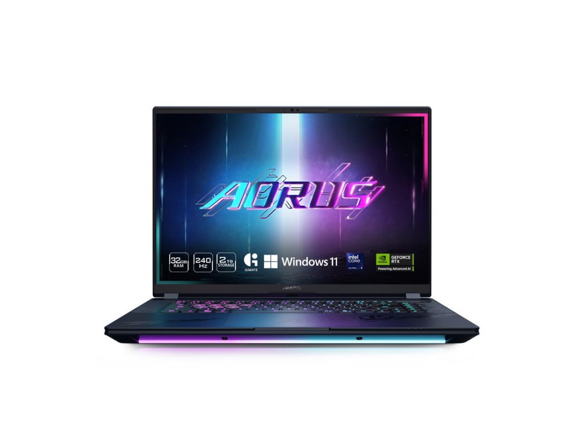 Picture of Aorus AORUS MASTER 16 BZHC6USE65SH 16 in. GeForce TX 5090 Laptop GPU - Intel Core Ultra 9 275hx - 32Gb Memory - 2 TB SSD - Windows 11 Home Advanced - Gaming Laptop - 240 Hz Ogled