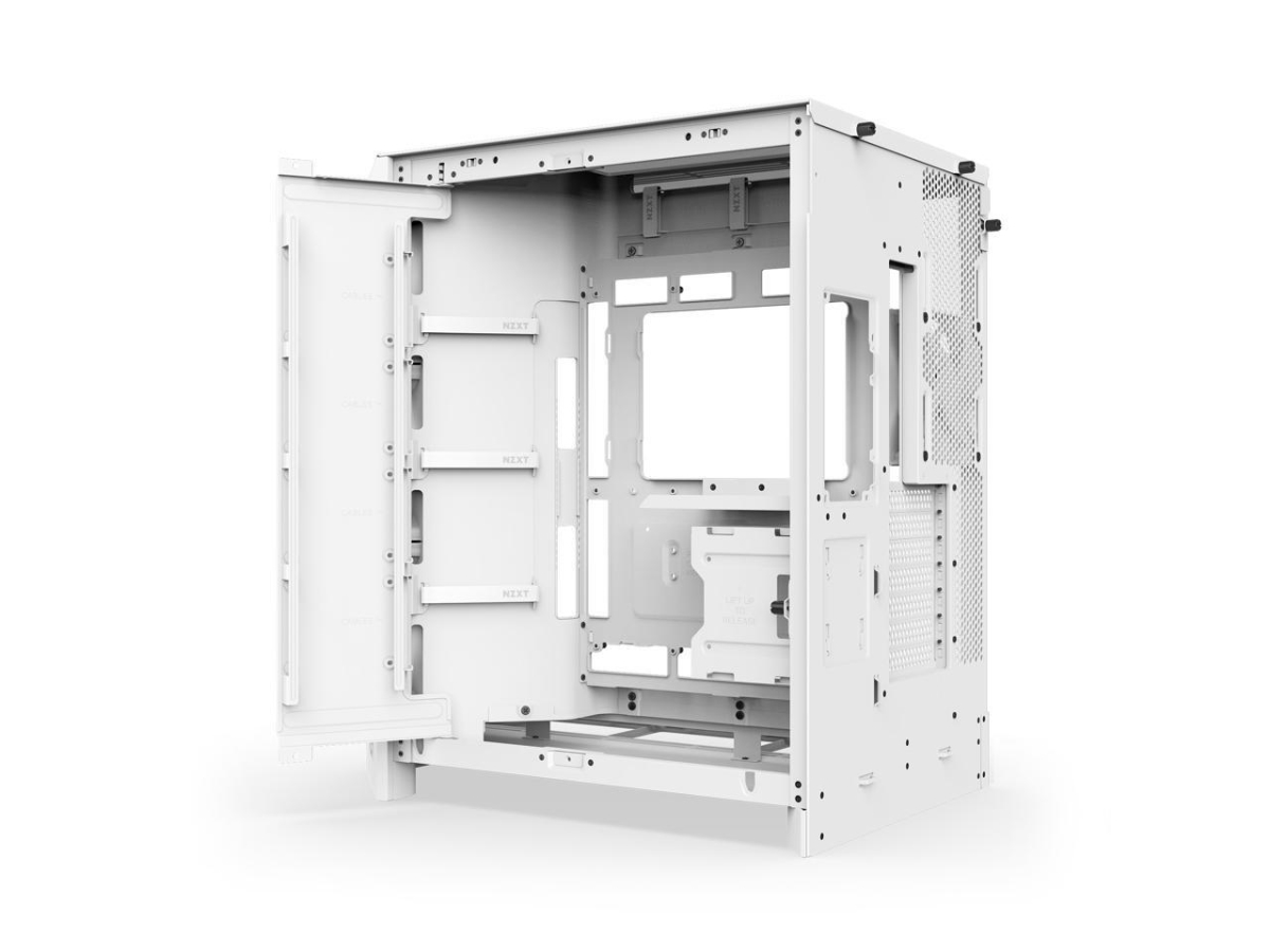 CM-H92FW-01 H9 Flow 2025 Large Dual-Chamber ATX Mid-Tower, White