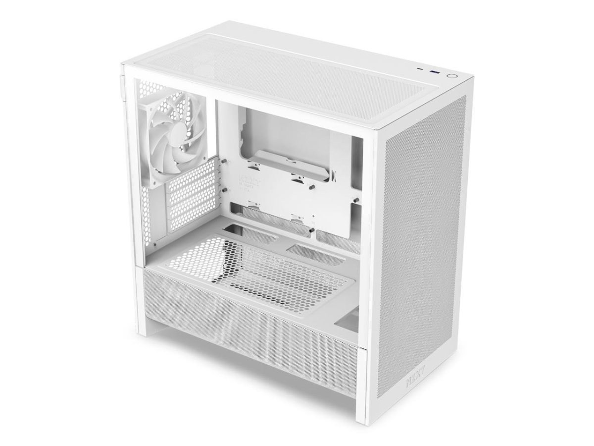 CC-H31FW-01 SGCC & Tempered Glass Micro ATX Computer Cases - ATX Form, White