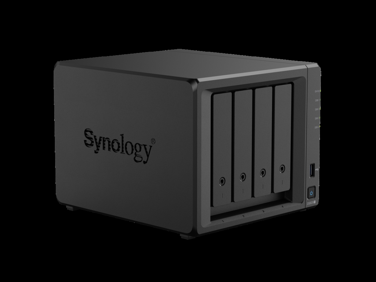 Picture of Synology DS925 DiskStation 4-Bay NAS Enclosure&#44; Black