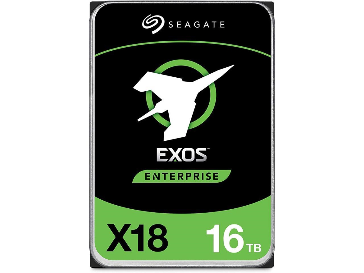 ST16000NM000J 3.5 in. Exos 16TB Enterprise HDD X18 SATA 6Gbs 512e 4Kn 7200 RPM 256MB Cache Internal Hard Drive -  Seagate