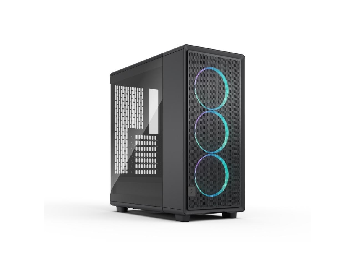 FD-C-EPO1A-04 Epoch RGB Tempered Glass Light Tint High Airflow PC Gaming Case - Black