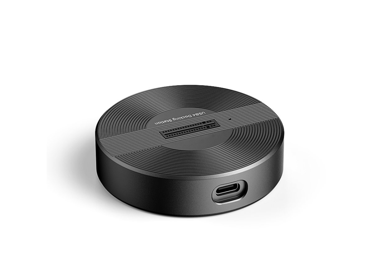 SY-TDB40178 USB4 40G Portable NVMe SSD Docking Station, Black
