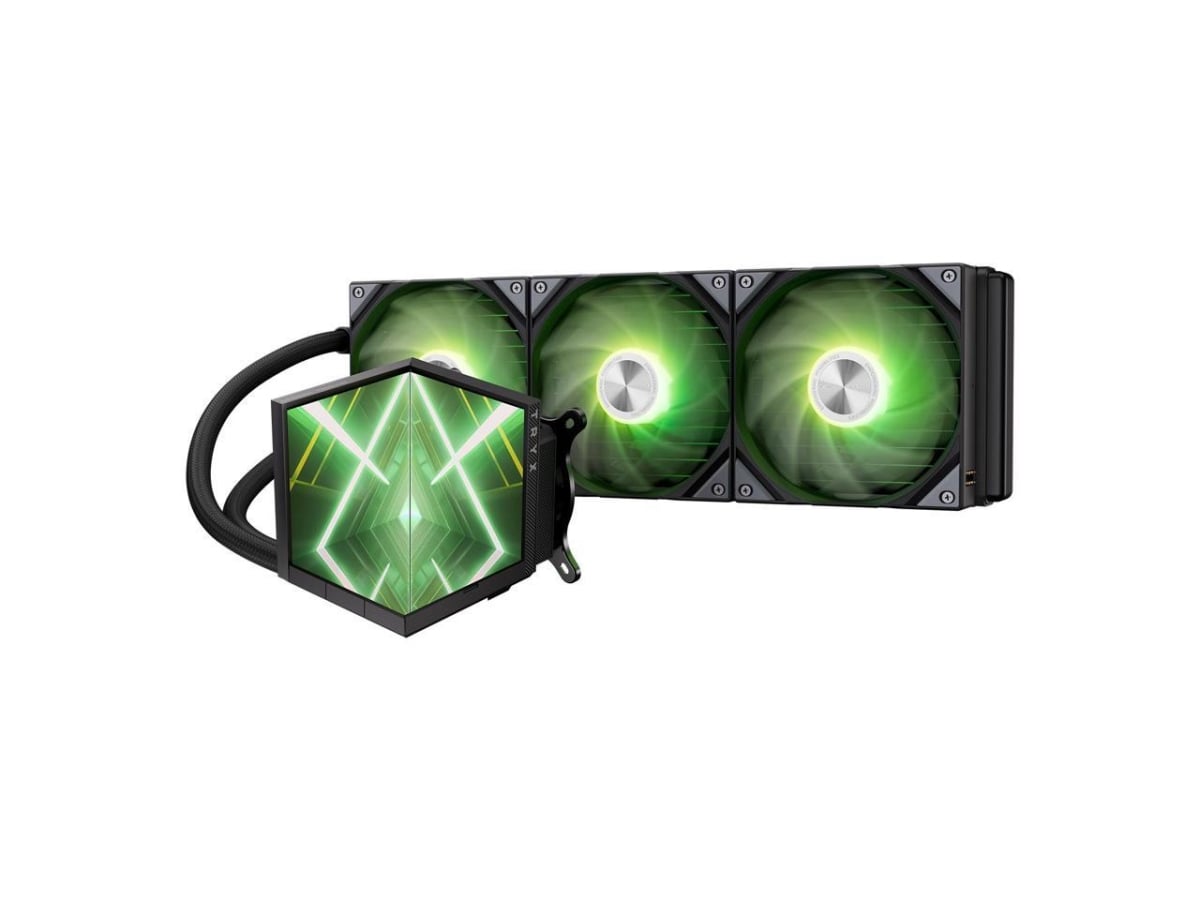 L-S360A-DM3M-G0K STAGE 360 LCD ARGB 360 mm All-in-One Liquid CPU Cooling Kit - Black