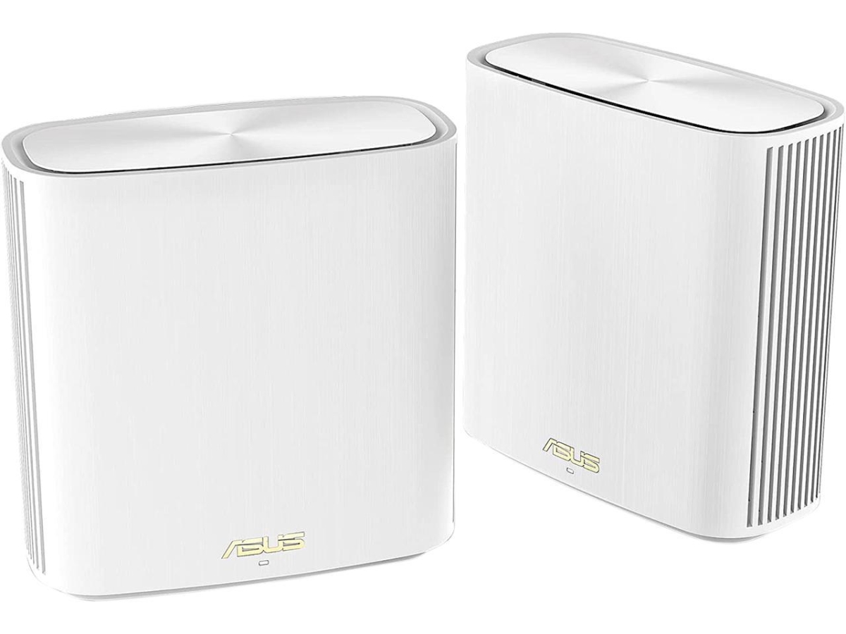 Picture of Asus ZenWi-Fi XD6 Whole-Home Dual-Band Mesh Wi-Fi 6 System XD6&#44; White - Pack of 2