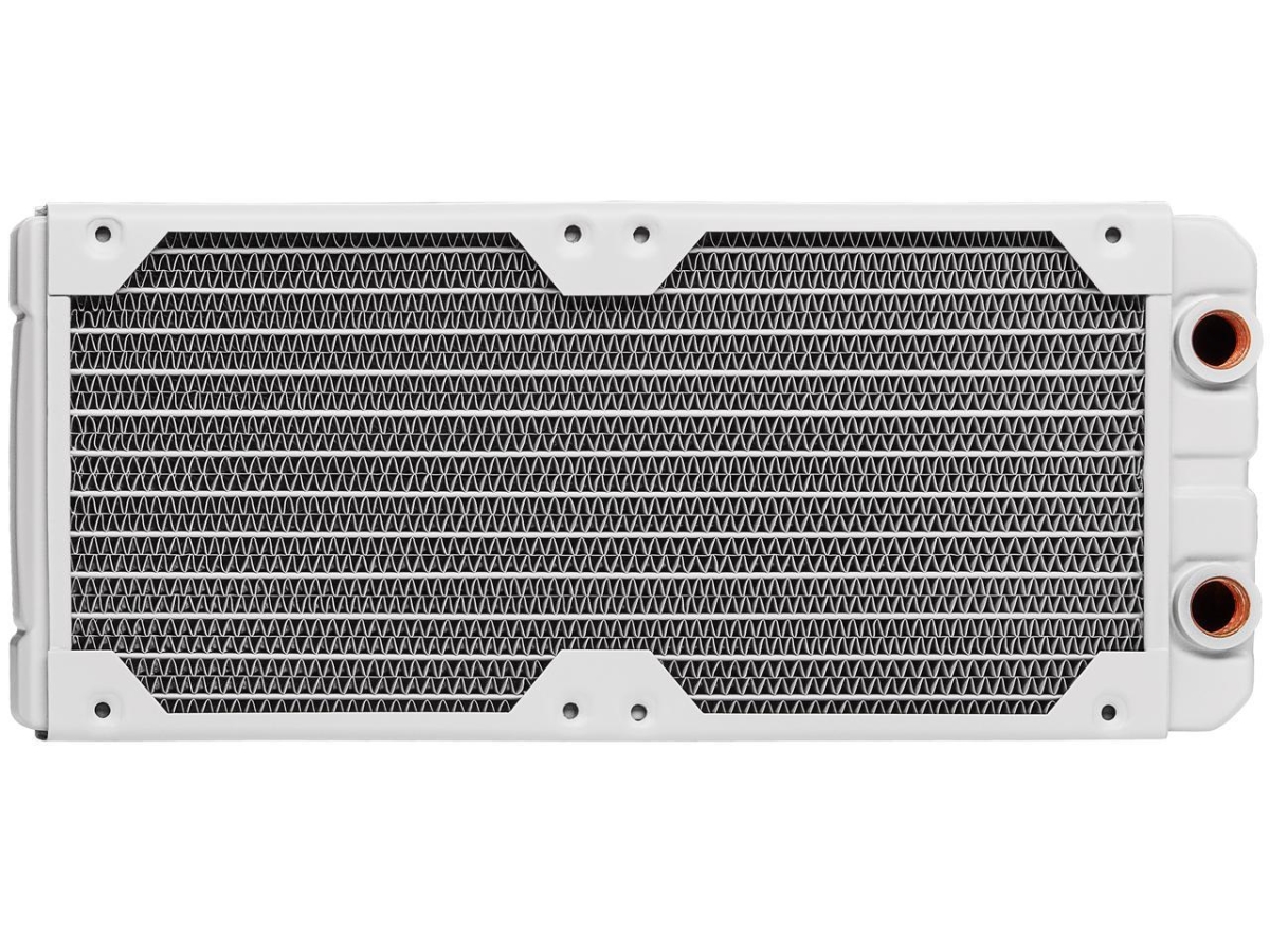 Picture of Corsair CX-9030007-WW 240 mm Hydro X Series XR5 Water Cooling Radiator&#44; White