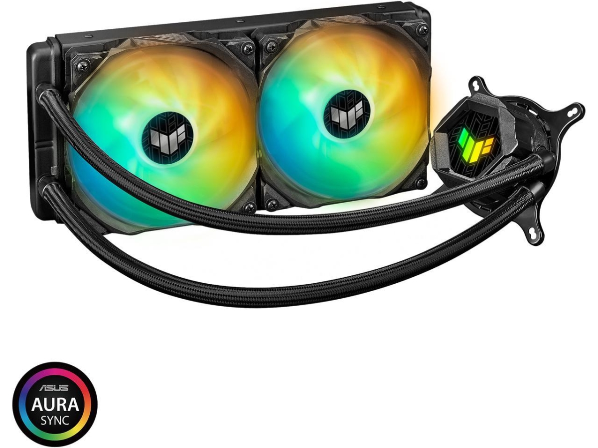 Picture of Asus 90RC00G1-M0AAY0 TUF Gaming LC 240 ARGB All-in-One Liquid CPU Cooler&#44; Black