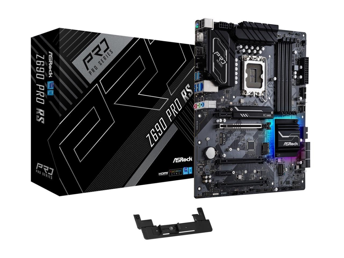 Picture of AS Rock Z690 Pro RS SATA 6Gbs DDR4 ATX Intel Motherboard