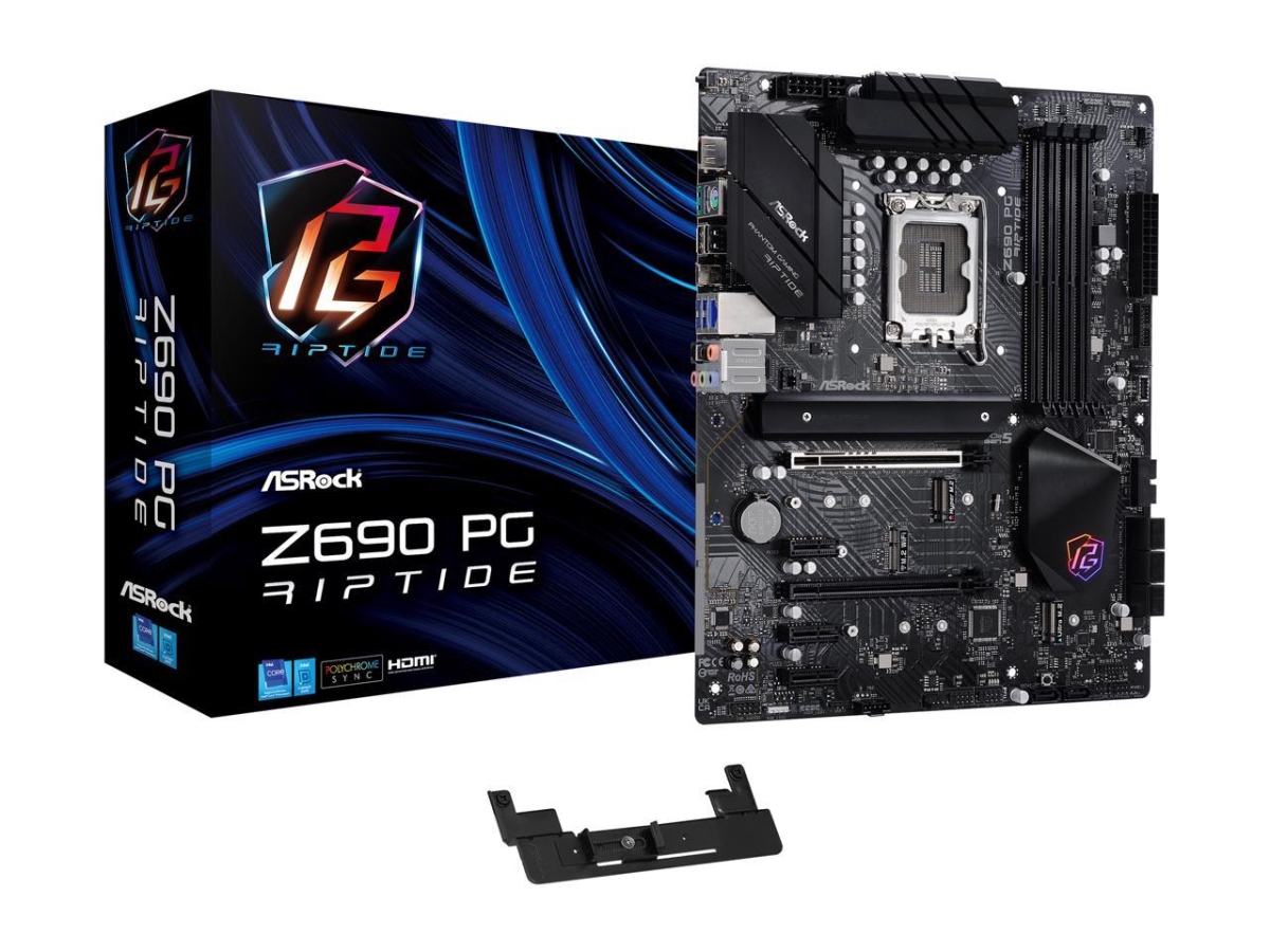 Picture of AS Rock Z690 PG Riptide SATA 6Gbs DDR4 ATX Intel Motherboard