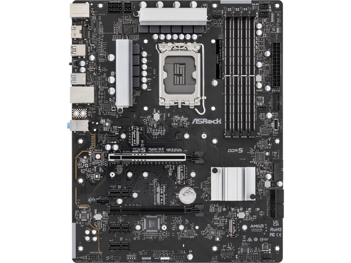 Picture of AS Rock Z690 Phantom GM4-D5 DDR5 Intel Z690 Intel Motherboard