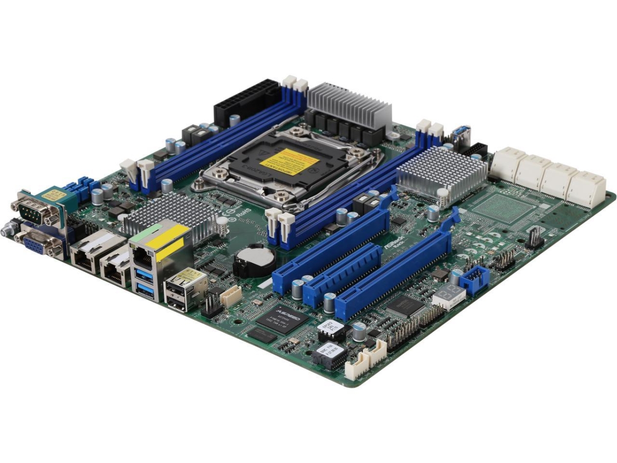 Picture of AS Rock Rack EPC612D4U 4 x 288 Pin Server Motherboard