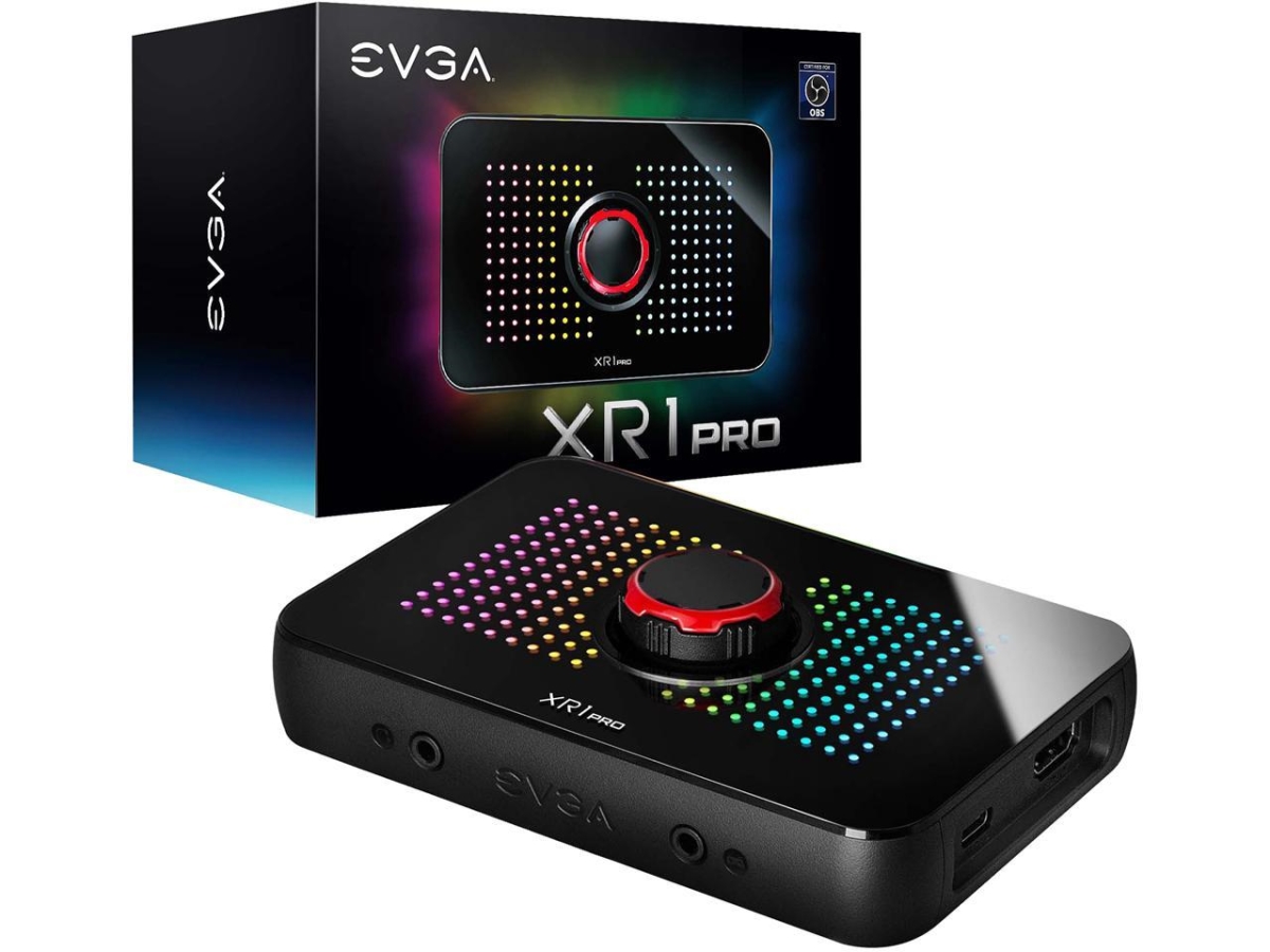 Picture of Evga 144-U1-CB21-LR 1440p & 4K HDR XR1 Pro Video Capture Card&#44; Black