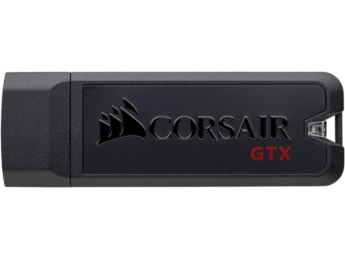 Picture of Corsair CMFVYGTX3C-256GB Voyager GTX 256GB USB 3.1 Premium Flash Drive, Black