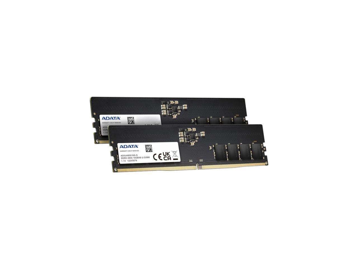 Picture of ADATA AD5U480016G-DT 32GB 288-Pin DDR5 SDRAM DDR5 4800 Intel XMP 3.0 Desktop Memory Model