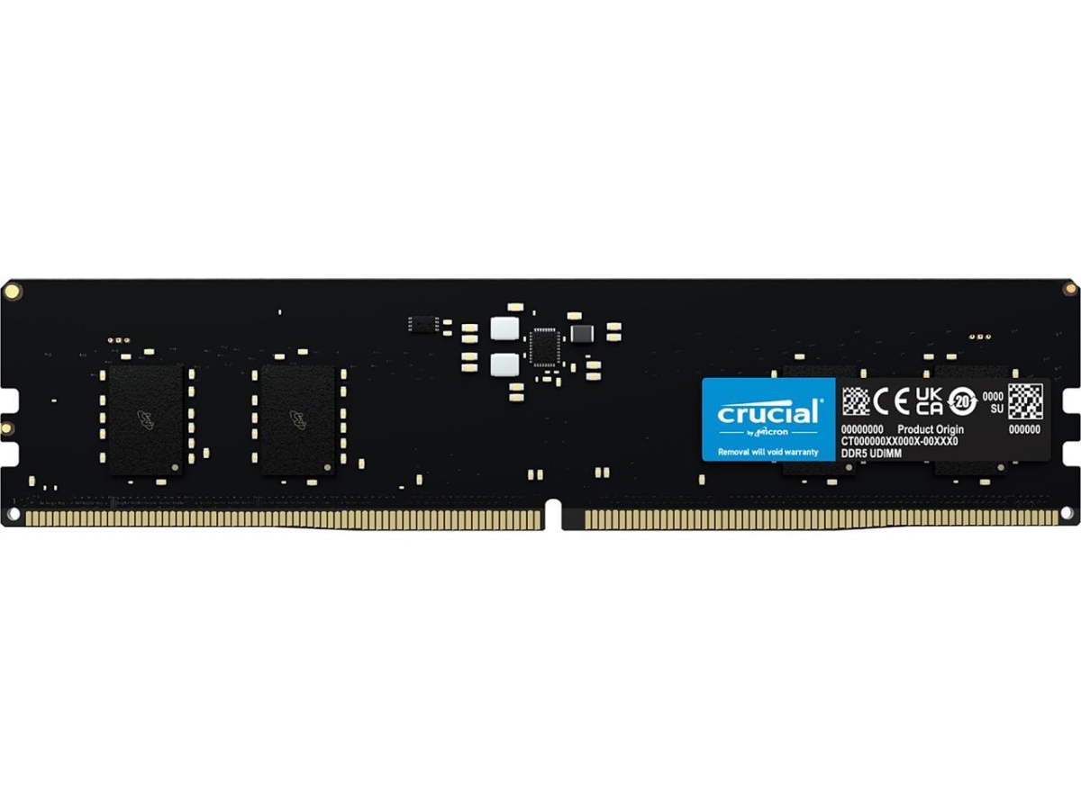 Picture of Crucial CT16G48C40U5 16GB 288-Pin DDR5 SDRAM DDR5 4800 Desktop Memory Model