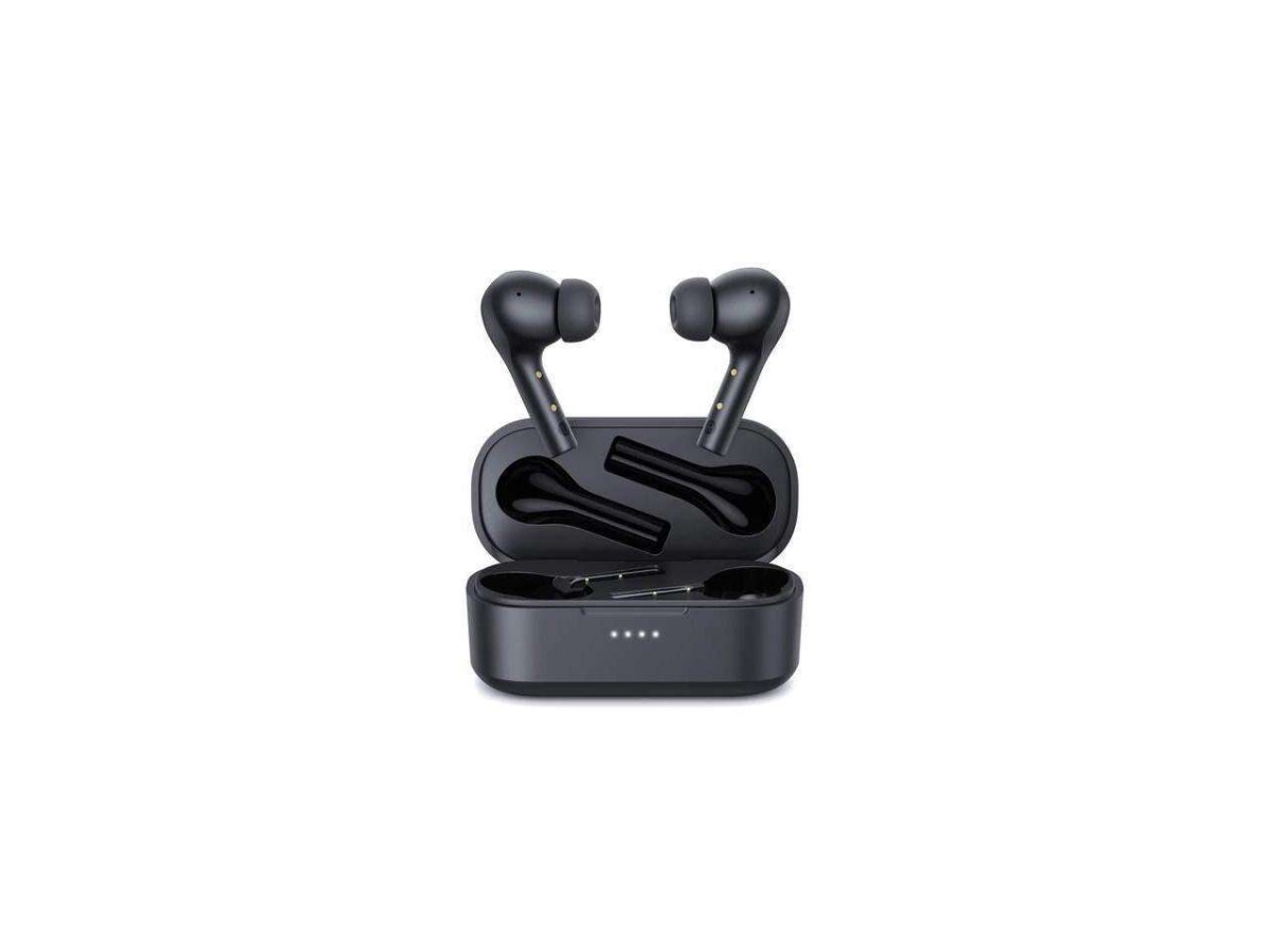 Picture of Aukey EP-T21P True Wireless Stereo Earbuds with Charging Case Bluetooth Touch Control Waterproof IPX6&#44; Black