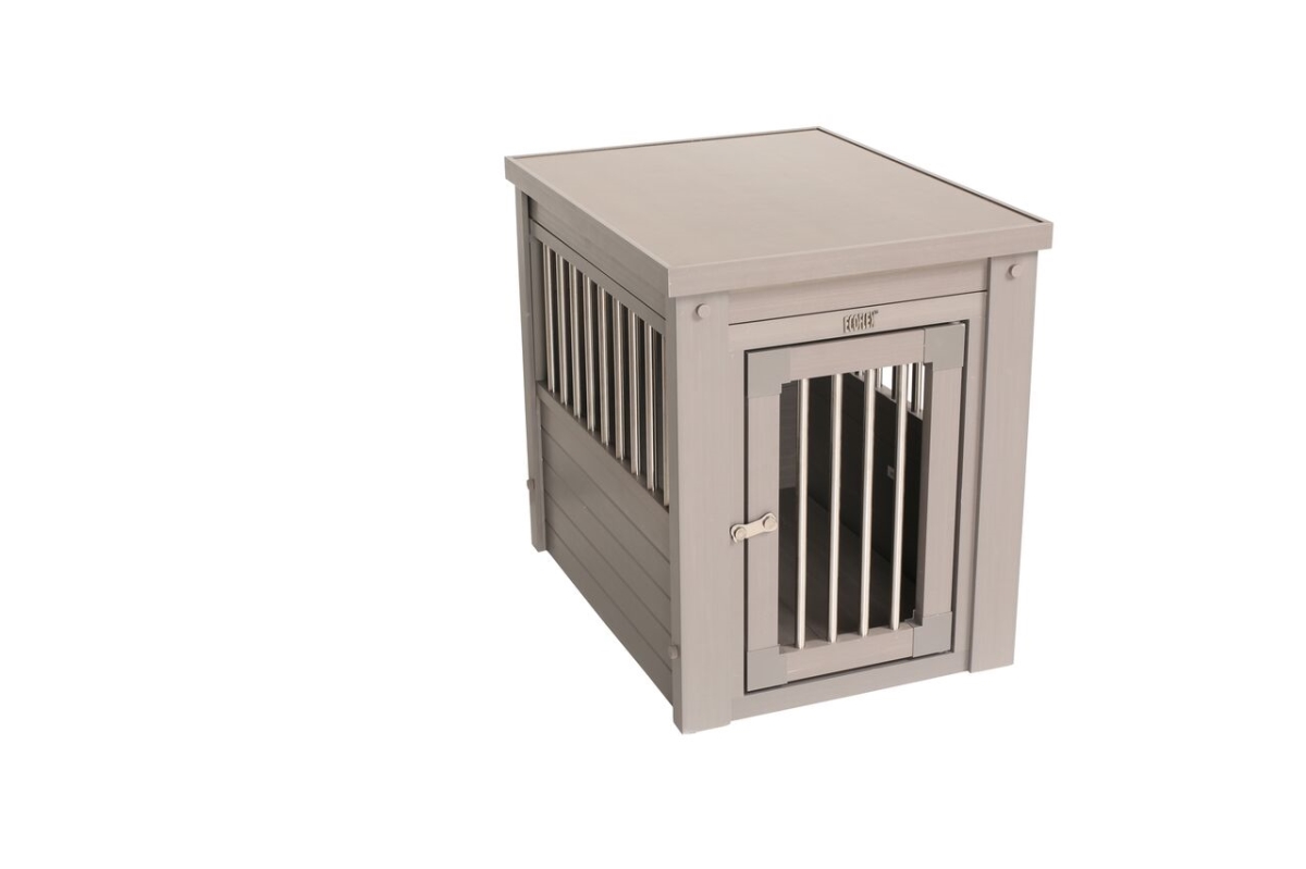 Picture of New Age Pet EHHC405M Ecoflex Dog Crate - Gray&#44; Medium