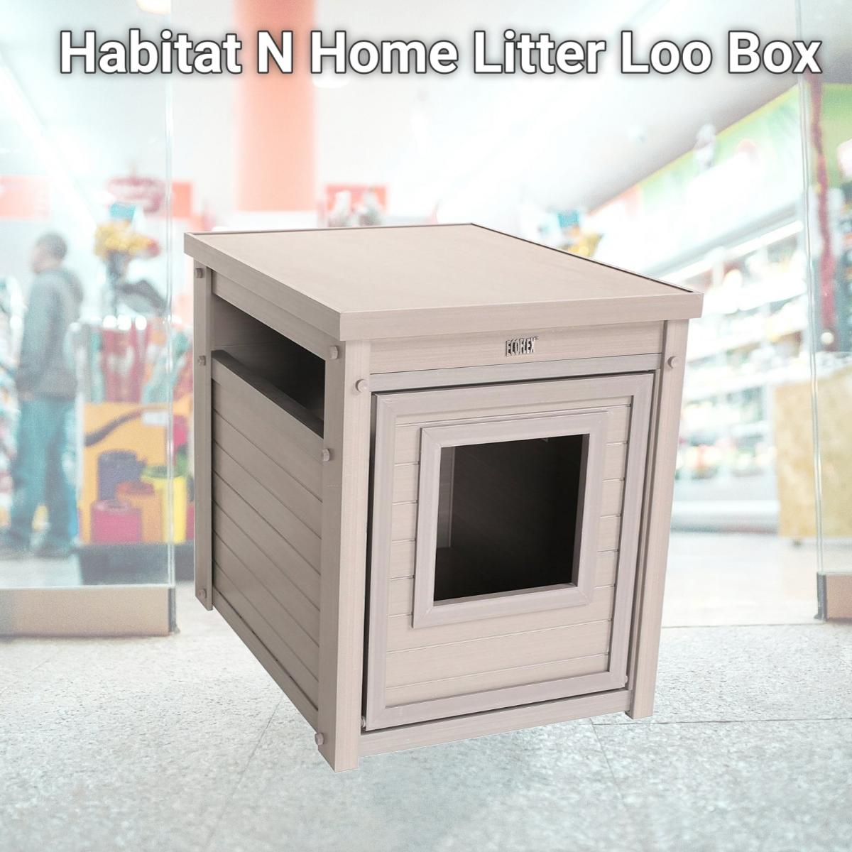 Picture of New Age EHLB801-05 Habitat N Home Litter Loo Box