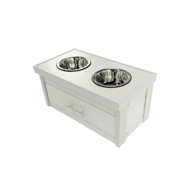 Picture of New Age Pet EHHF304S Small Piedmont Diner, Antique White