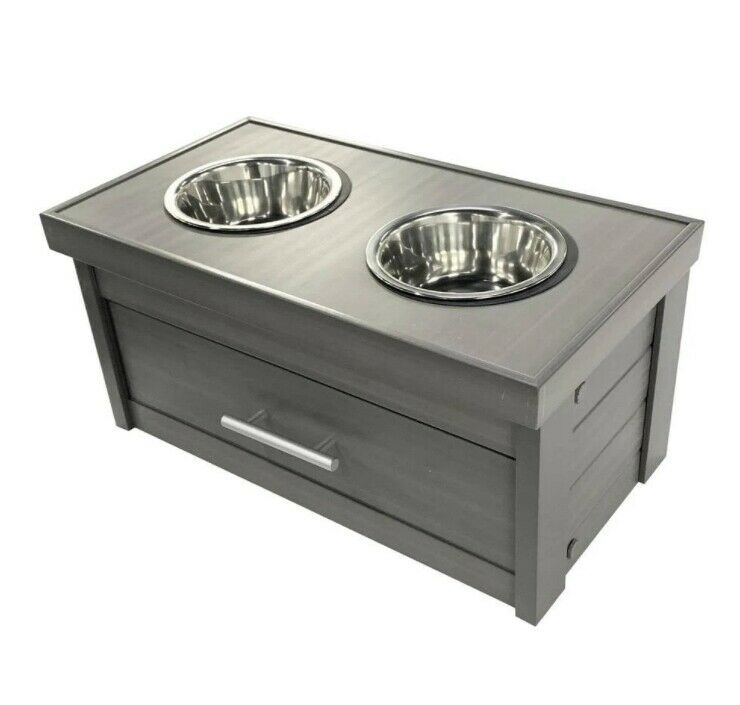 Picture of New Age Pet EHHF305S Small Piedmont Diner&#44; Gray
