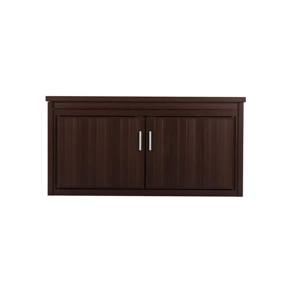 Picture of New Age Pet EHKLB12-03 LitterLoo Bench Litter Box Cover, Russet