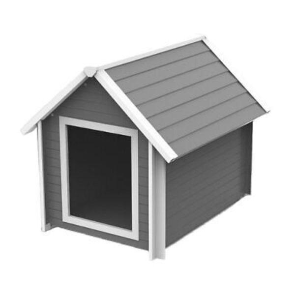 Picture of New Age Pet ECOH105XL Bunkhouse Dog House, Gray - Extra Large