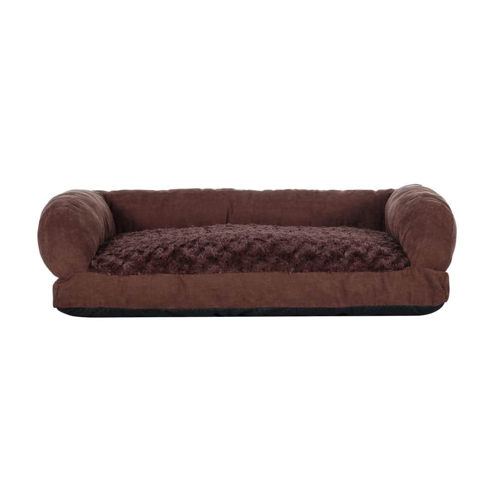 Picture of New Age Pet CSH303S Buddys Dog Bed Cushion, Brown - Small