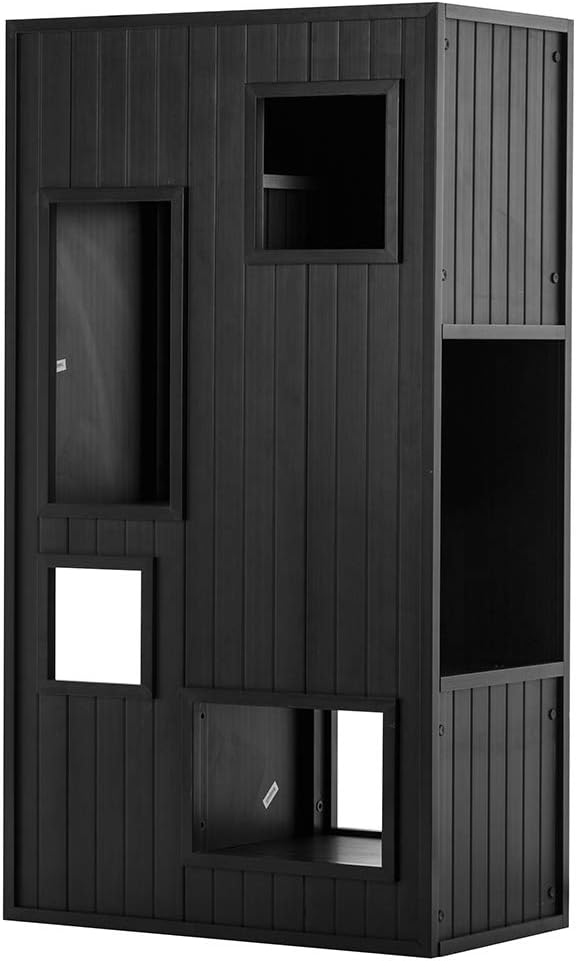 Picture of Age Pet EHKKS13-02 Kitty Kase Cat Tree Play Tower&#44; Espresso