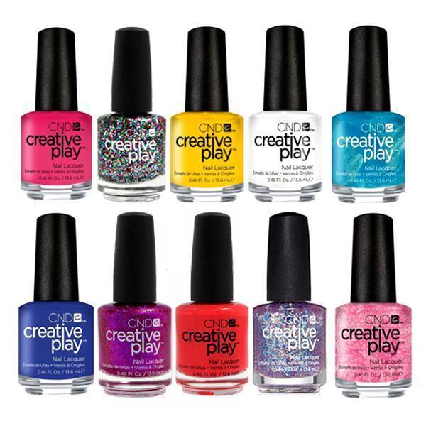 Picture of CND CND-5 0.46 oz CND Creative Play Nail Lacquer Surprise Pack - 5 Piece