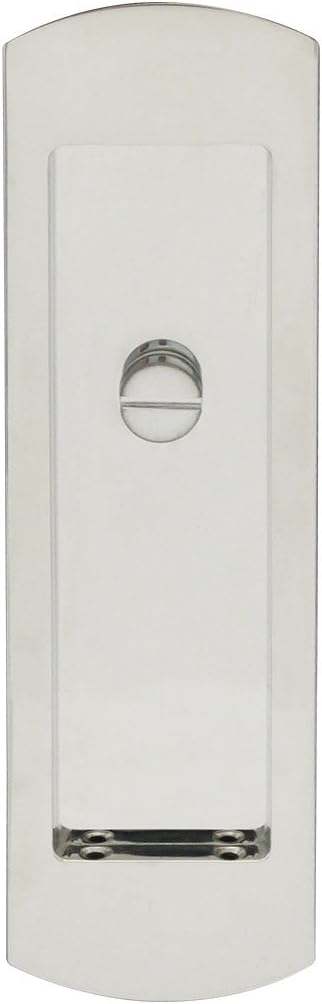 FH2904-14  FH2904-14 PD Series Pocket Arc Flush Pull Privacy with Coin Turn, Polished Nickel