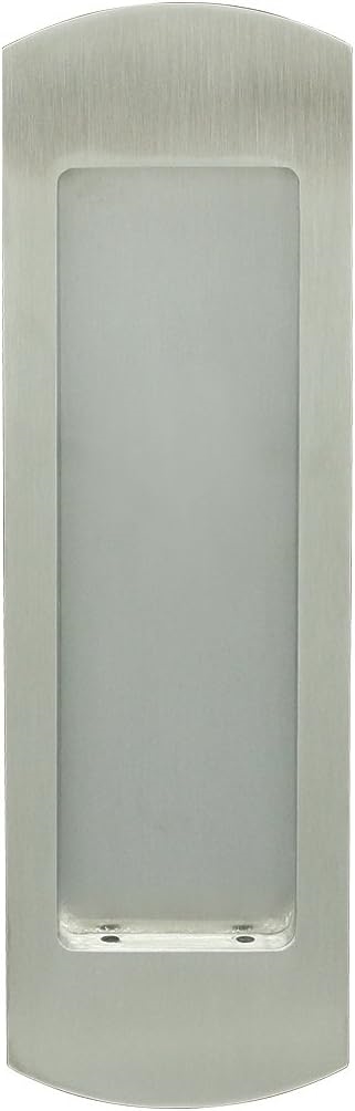 FH2900-32D  FH2900-32D PD Series Pocket Arc Flush Pull Passage, Satin Stainless Steel, Satin Stainless Streel