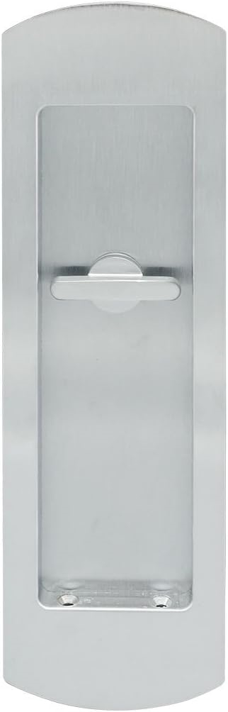 FH2982-26D  FH2982-26D PD Series Pocket Arc Flush Pull Privacy with TT08 Thumb Turn, Satin Chrome
